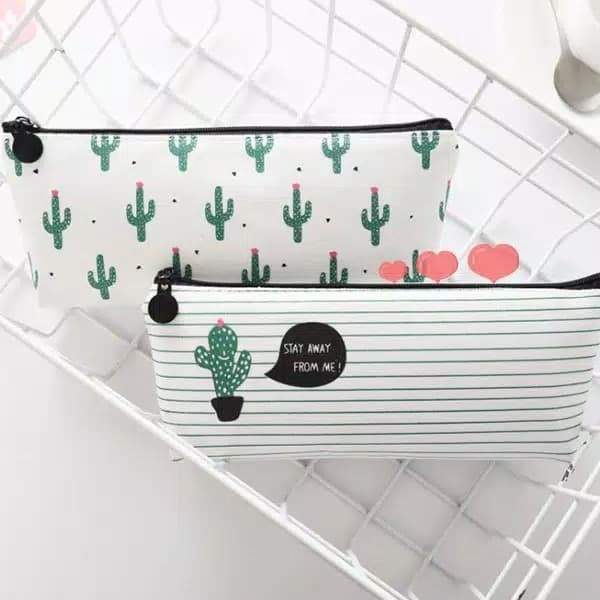 

Hari Ini Tempat Pensil Kanvas / Tempat Pensil Kaktus / Canvas Pencil Case - One Gilaa!!!