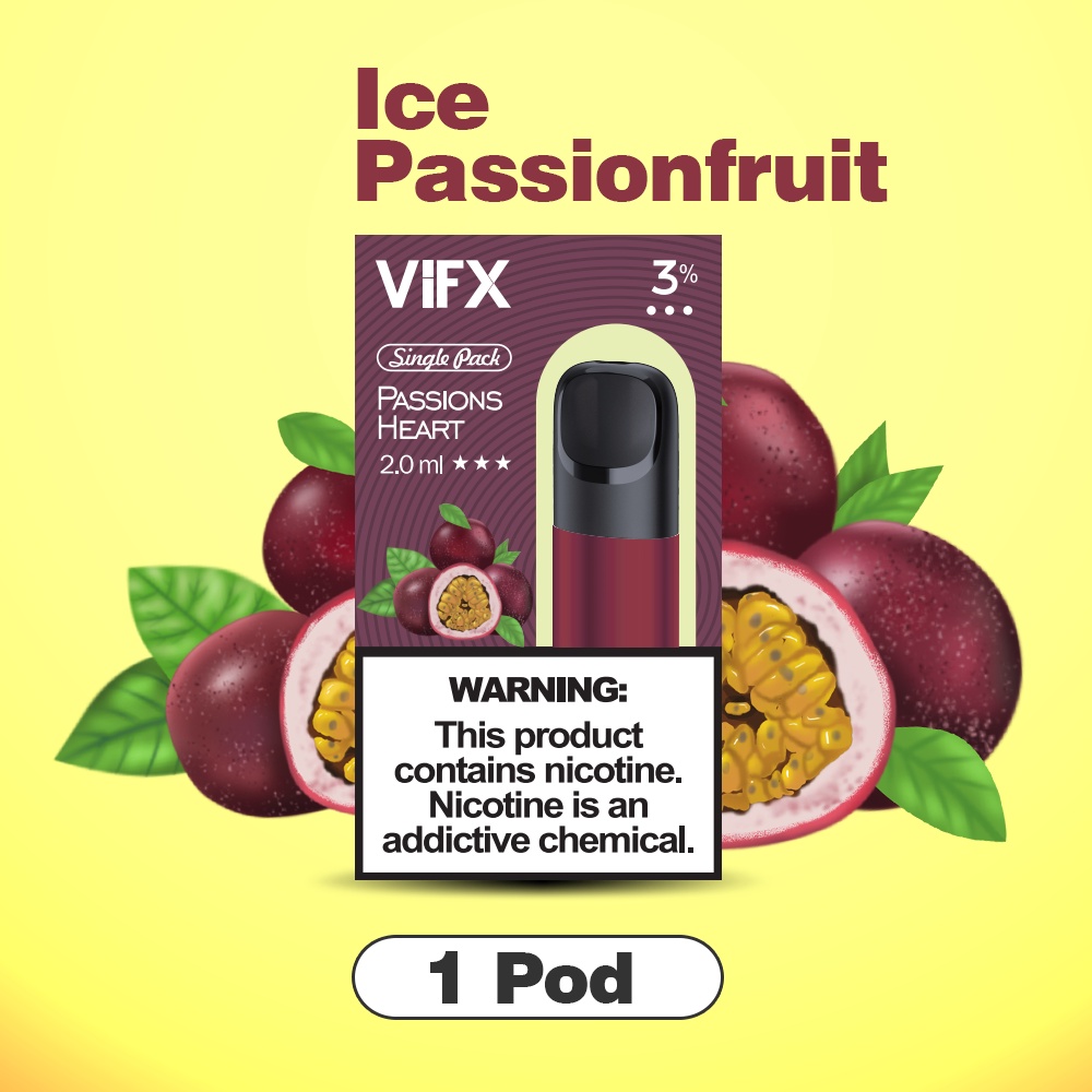 ViFX Pod Compatible RELX Infinity &amp; Essential &amp; Phantom - All Flavours∣1 Pack Isi 1 Pod