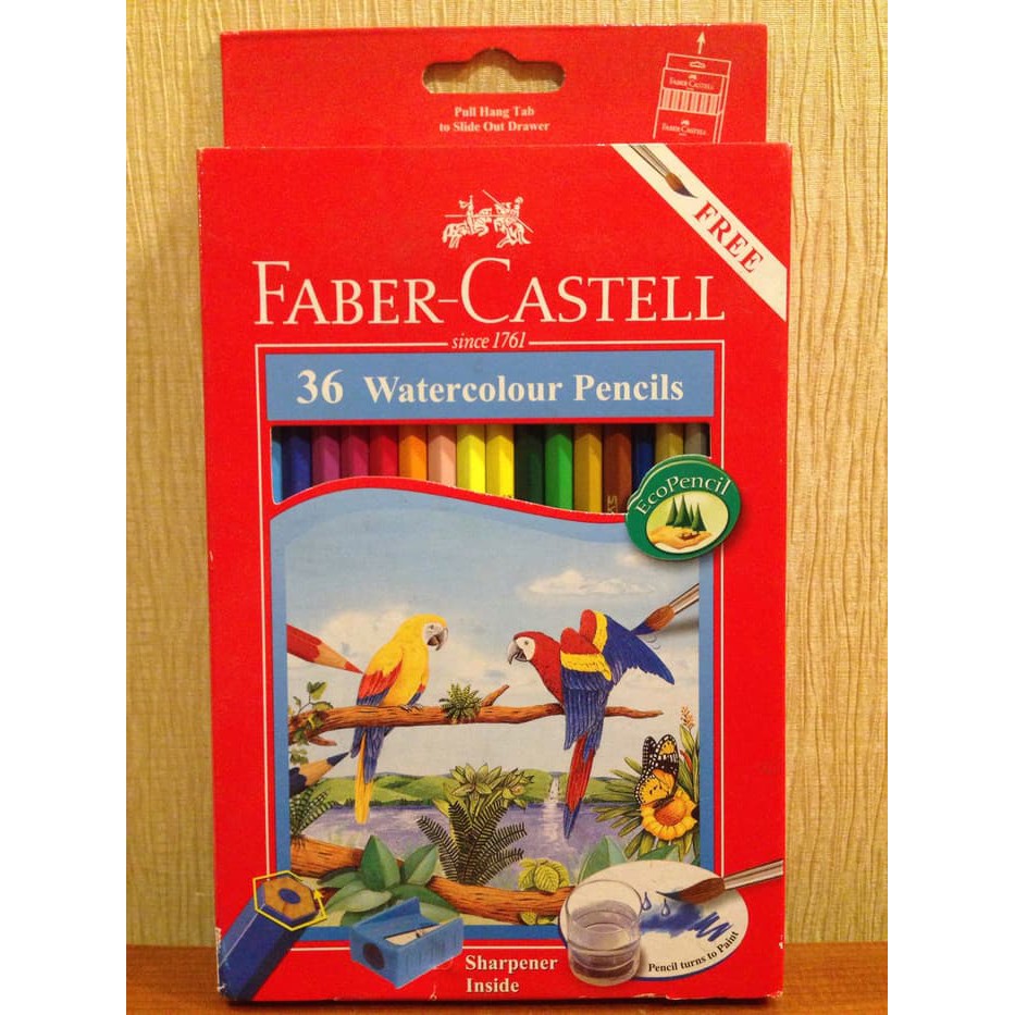 Pensil Warna Faber Castell 36 Watercolour Shopee Indonesia
