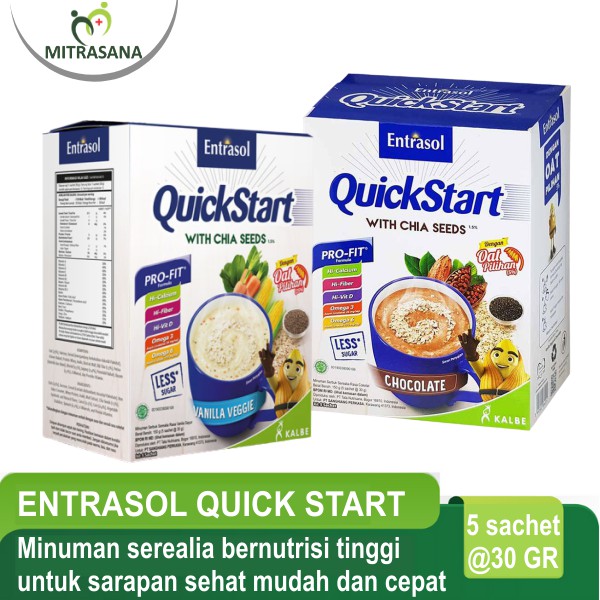 

Entrasol Quick Start Cokelat / Vanila