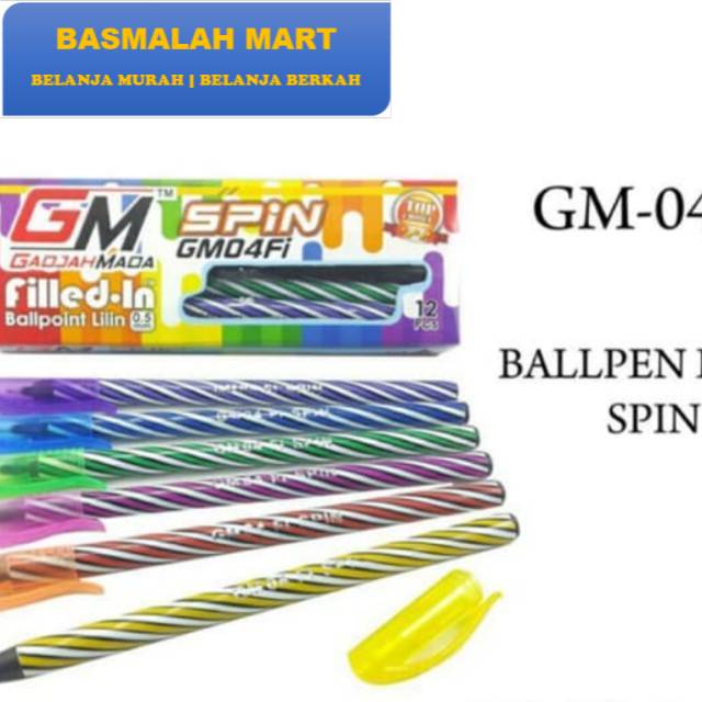 

Pulpen Semi Gell GM - 04Fi