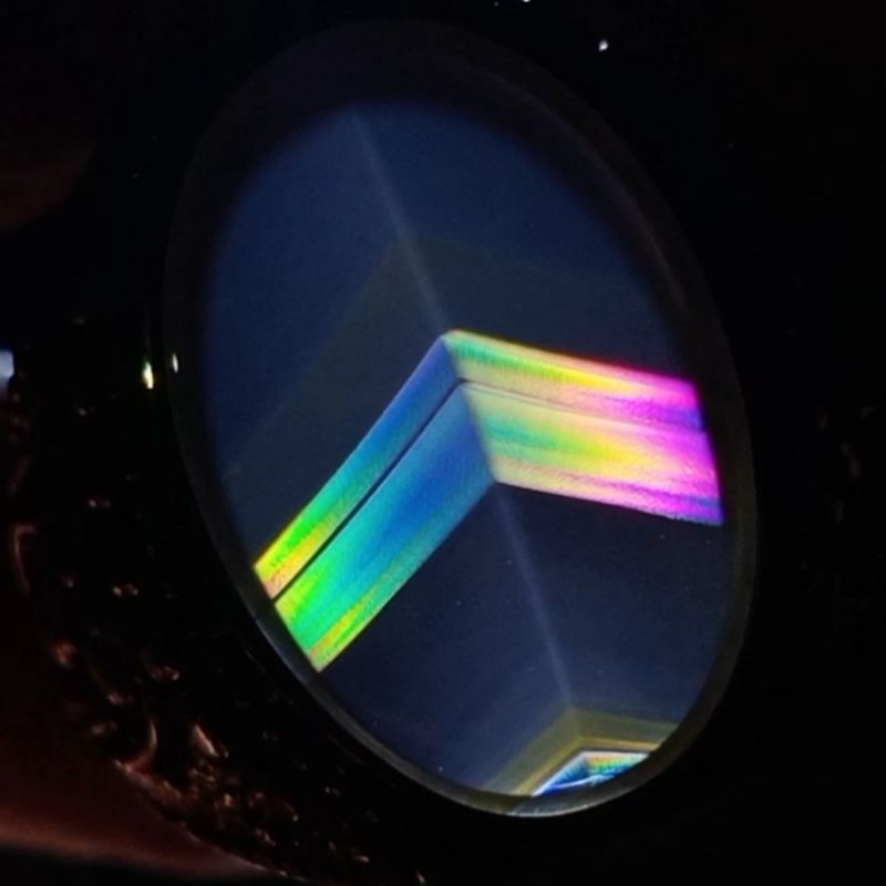 Batu Junjung Derajat Simetris luster pelangi HQ - iris agate HQ