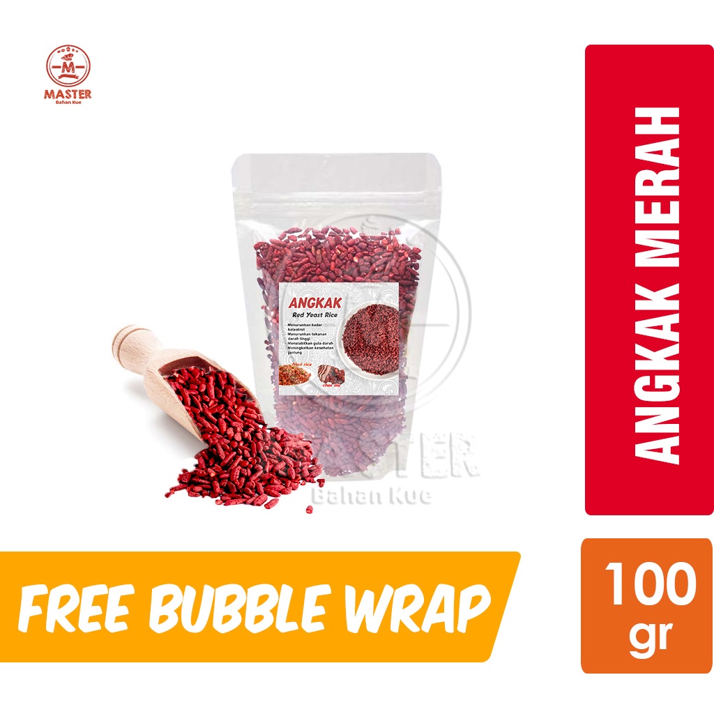 

Angkak Asli / Angkak Merah / Red Yeast Rice / Bumbu Char Siu / Beras Merah Fermentasi [100 gr]