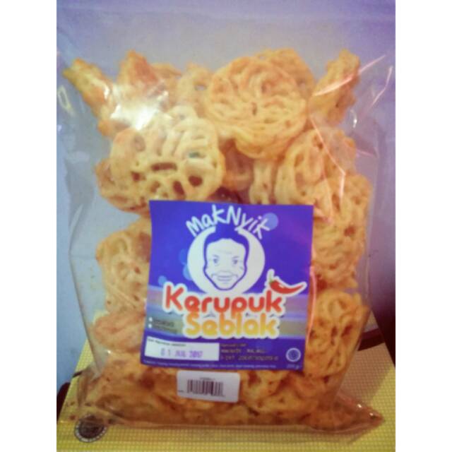 

kerupuk seblak MakNyik 200 gram