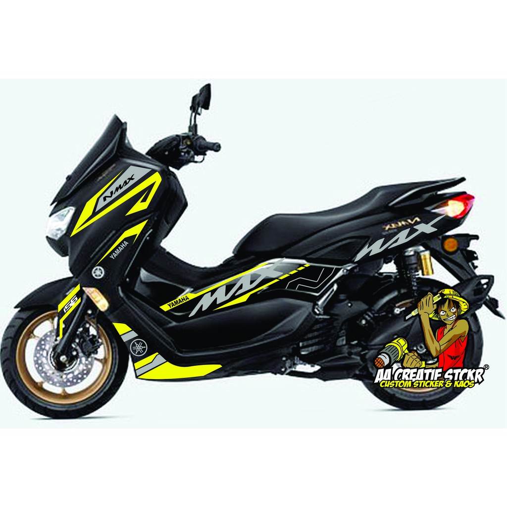 30 Trend Terbaru  Stiker  Nmax  2021 Gold Aneka Stiker  Keren