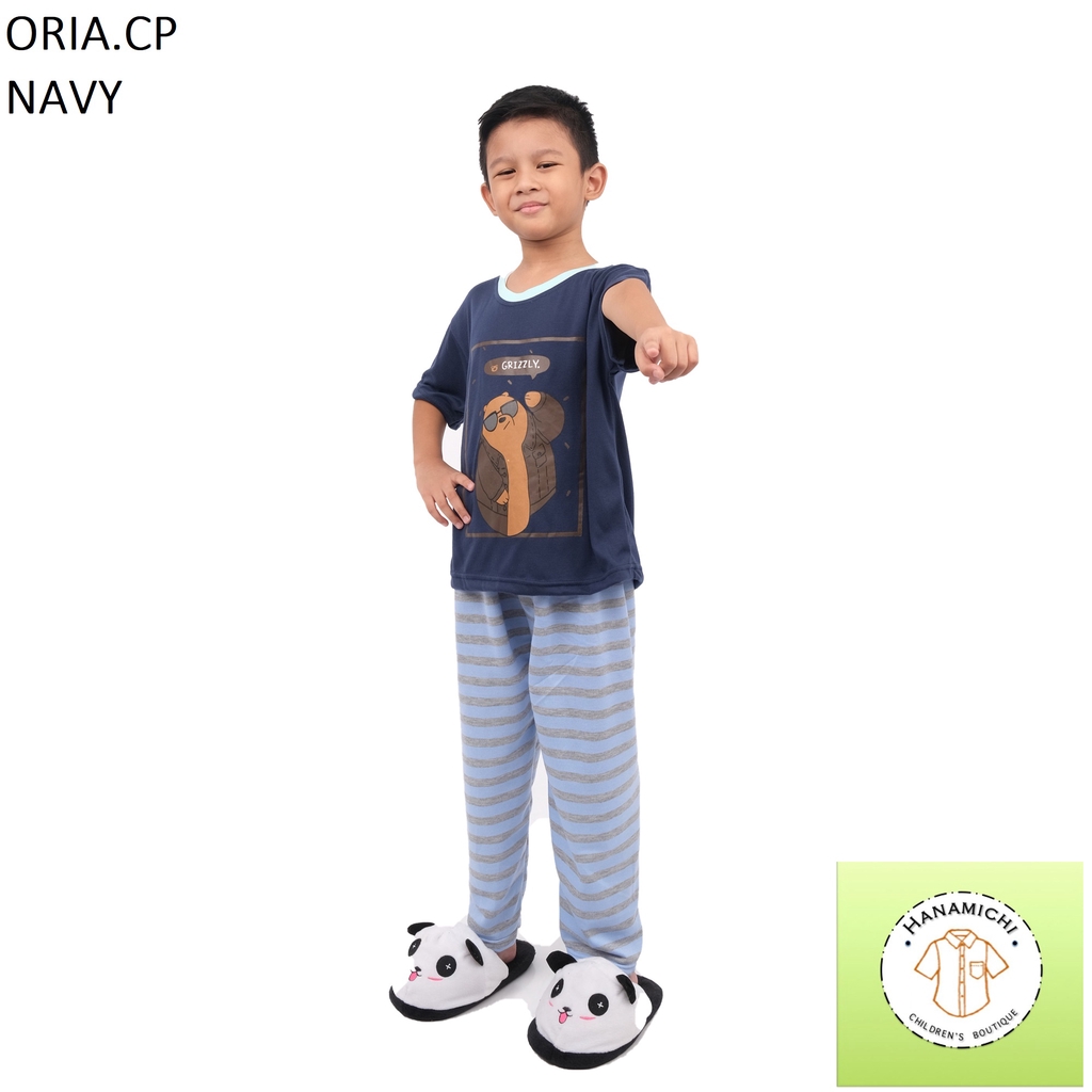 Hanamichi ORIA.CP Baju Tidur Anak Lengan Pendek