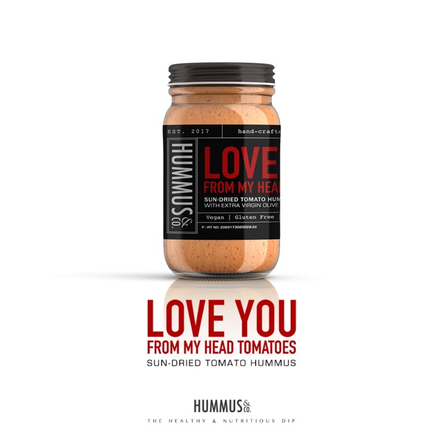 

Hummus&Co Love your from my head to tomatoes ( Vegan & Gluten Free)