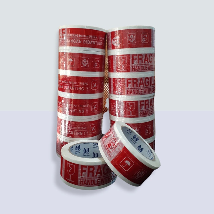

Gaya Lakban Fragile 48Mm X 100 Yard Berkualitas