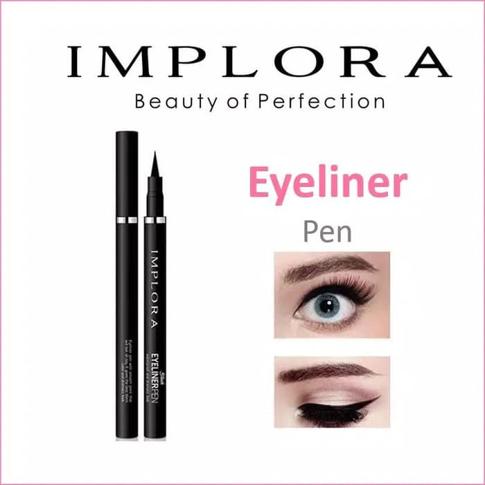 CS1-Implora Black Eyeliner Pen (Waterproof and dramatic look) 1.7 100% Original