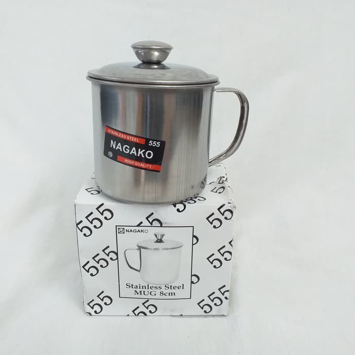 Termos Thermos Mug Gelas Stainless  NAGAKO 8CM