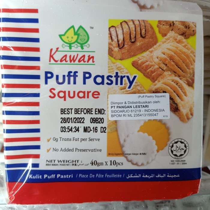 

kawan puff pastry square 400gr