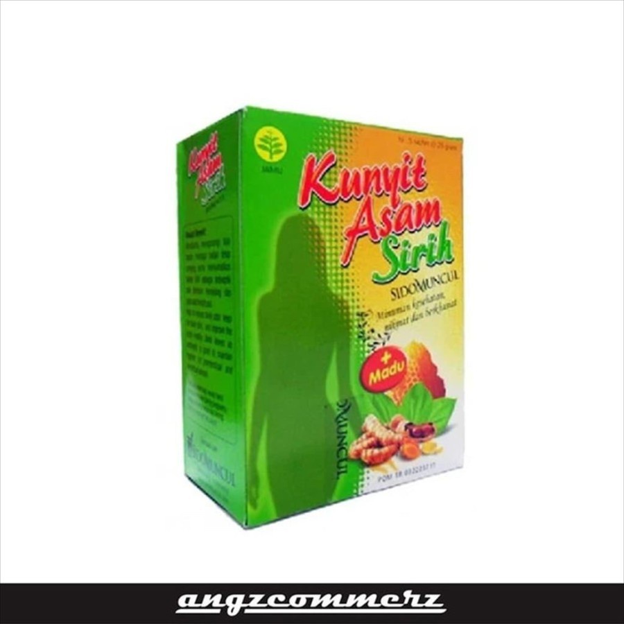 

SIDOMUNCUL Kunyit Asam Sirih 5 Sachet