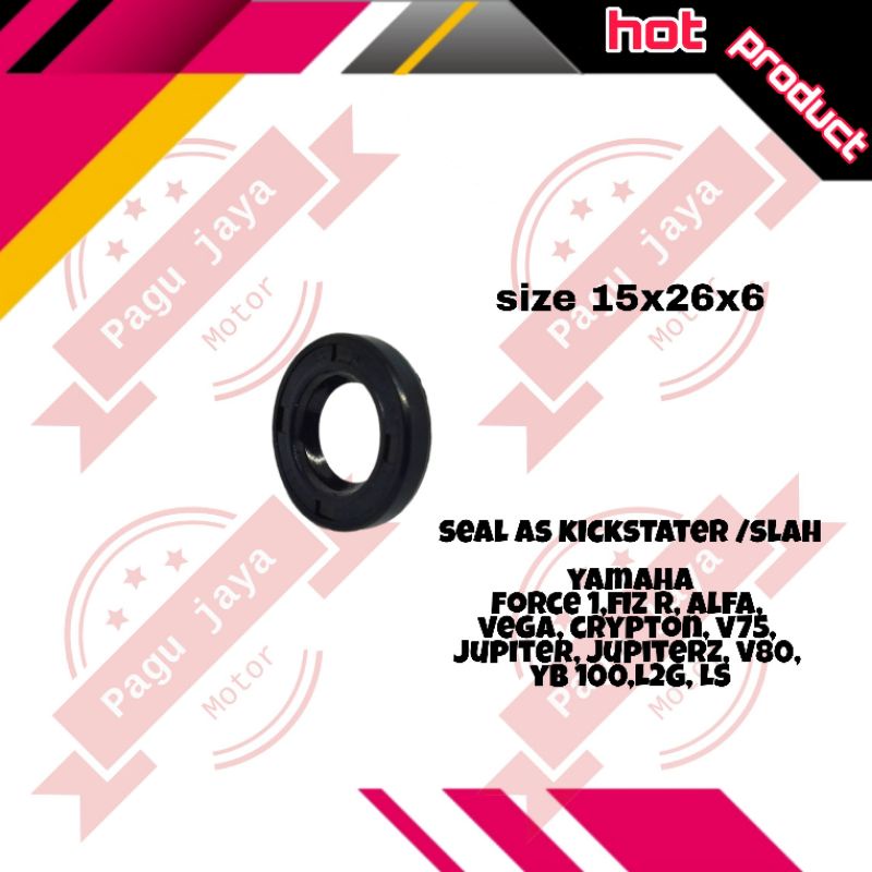 seal sil as kick stater yamaha vega crypton jupiter z force 1 fiz r alva v75 yb 100 L2G LS