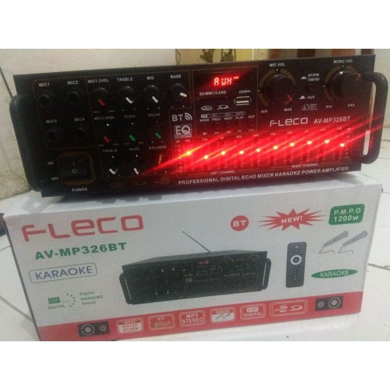 ORIGINAL Amplifier Fleco AV-MP326BT // Amplifier Bluetooth // Power Amplifier // Ampli AV MP