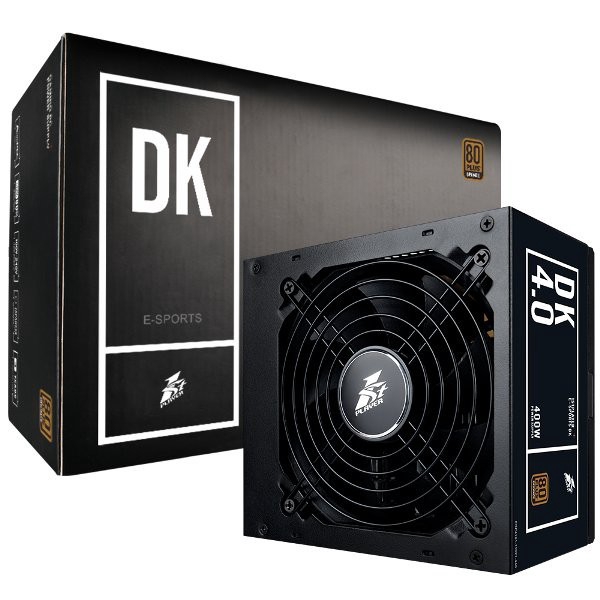 PSU 1STPLAYER Gaming PSU DK4-0 400W - PS-400AX 80Plus Bronze