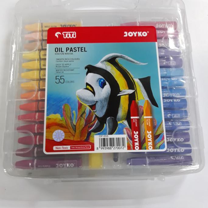 

Discount crayon krayon oil pastel 55 warna Titi