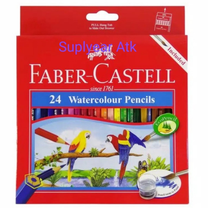 

Gaya Pensil Warna Faber Castell 24 Watercolour Pencils Original Sale!!!
