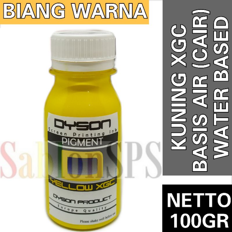 Biang Warna Sablon Kuning Tua Pigmen Sablon Yellow XGC