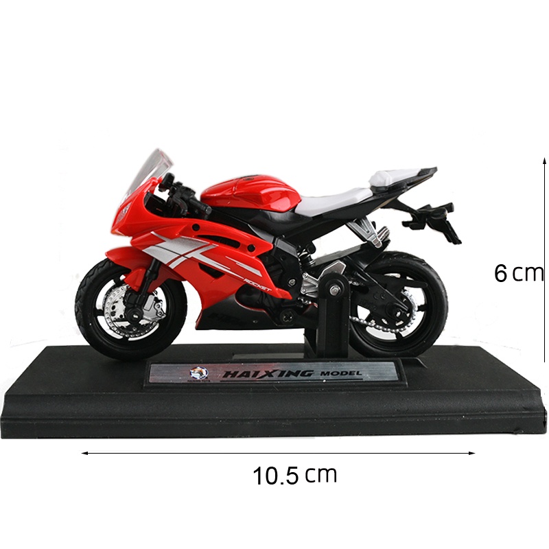 Miniatur Motor Balap Bahan Plastik Alloy Untuk Koleksi / Hadiah