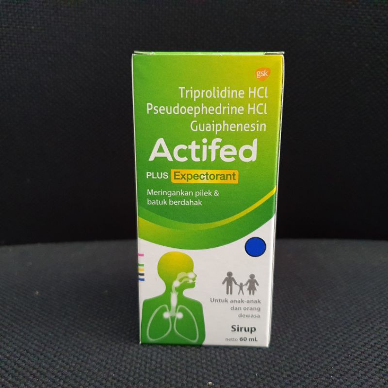 Actifed Plus Expectorant (Hijau)