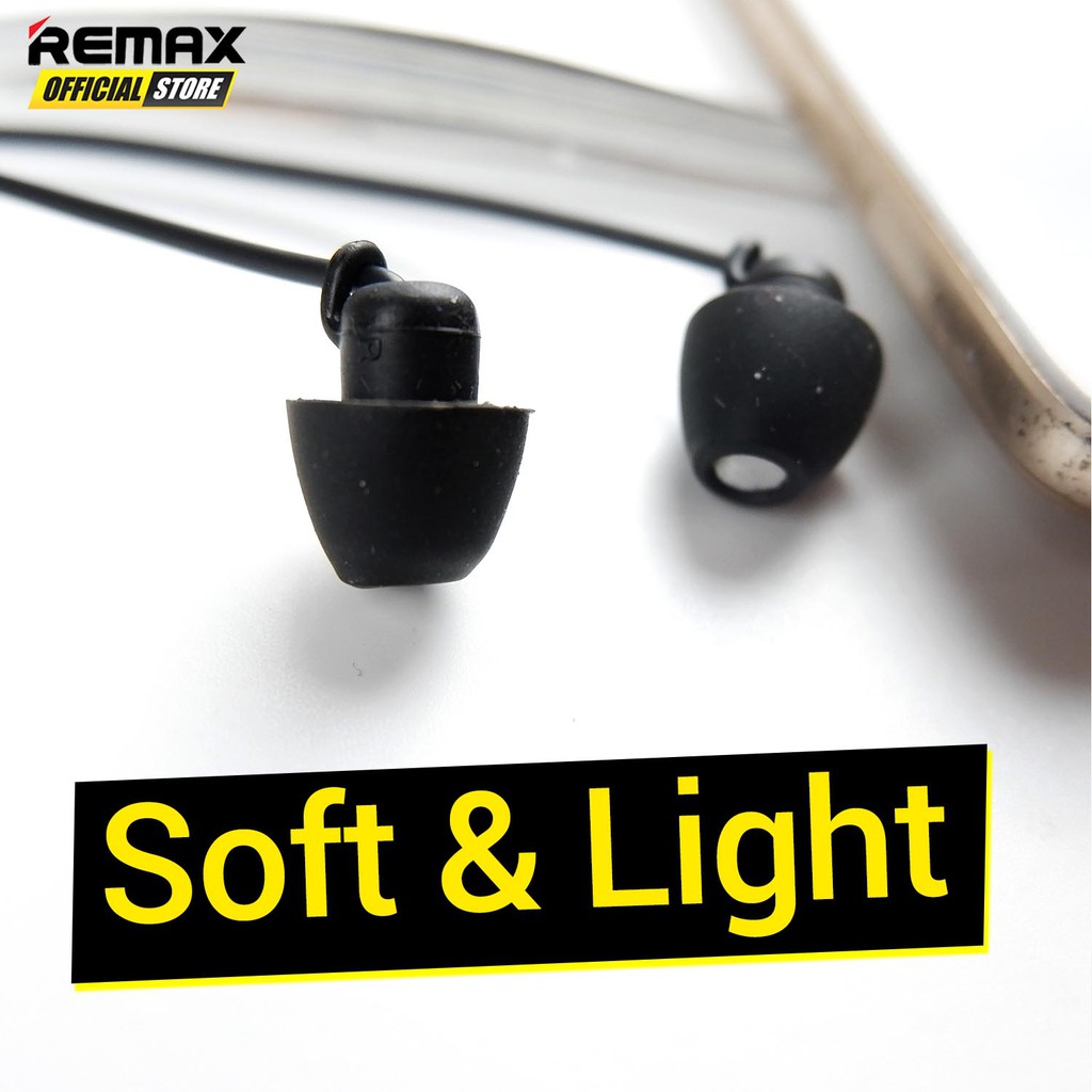 Remax RM-208 Wired Sleep Earphone Garansi Resmi / Earphone Murah / Earphone Terbaik / Earphone Remax