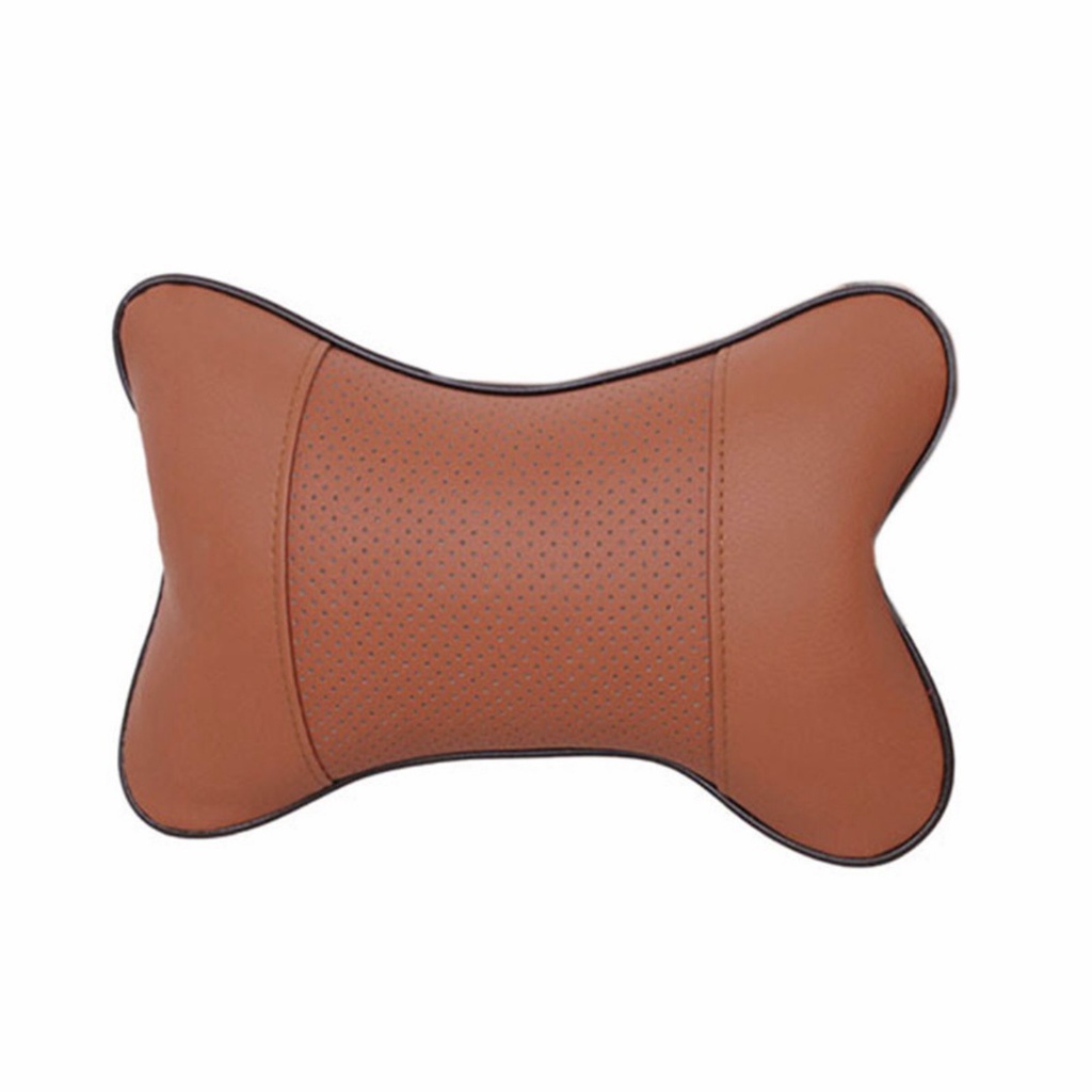 Bantal Leher Mobil - Head Rest Car - Bantal Nyaman Kualitas premium Import