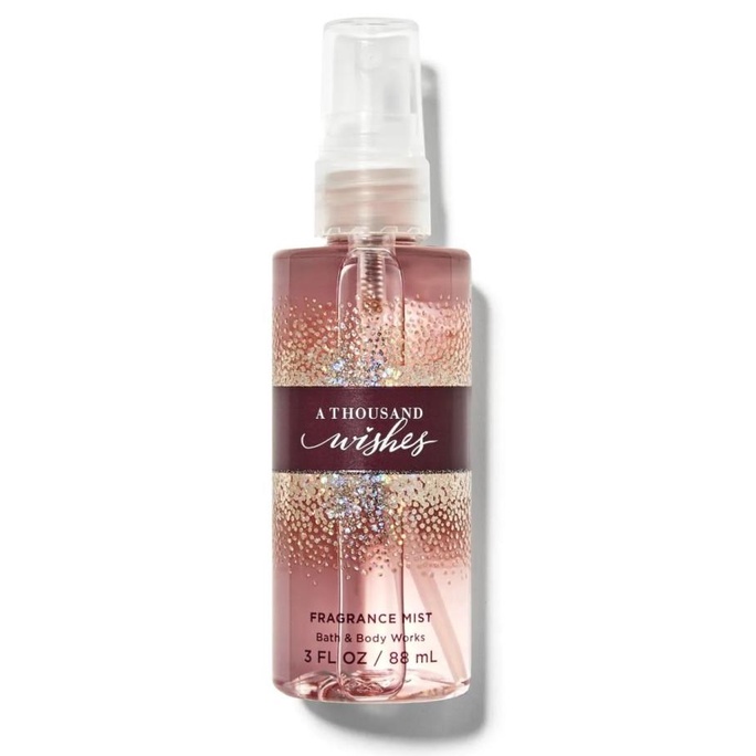 BBW Travel Size Mist - A Thousand Wishes - 88 ml
