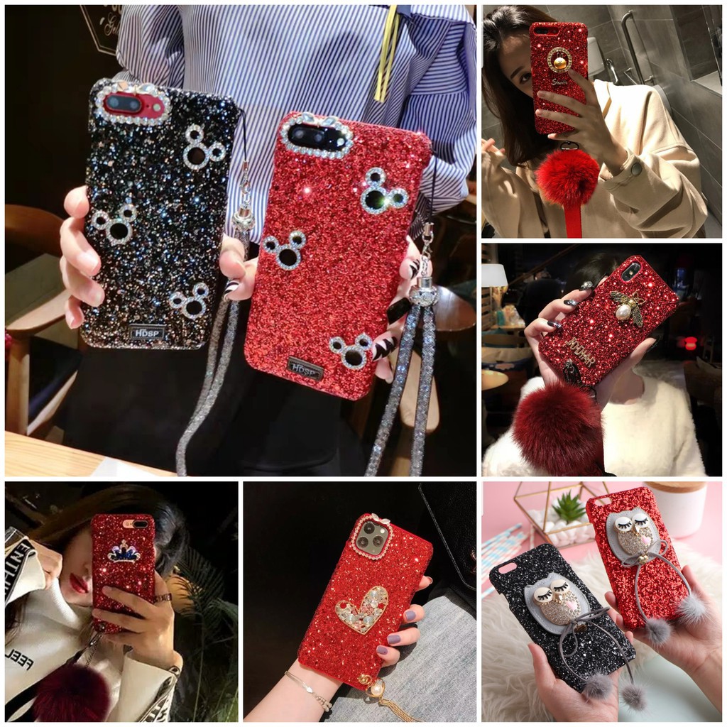 Custom Glitter Case Oppo F1S F3 F5 F7 F9 F11 F11 Pro K3 Neo 9