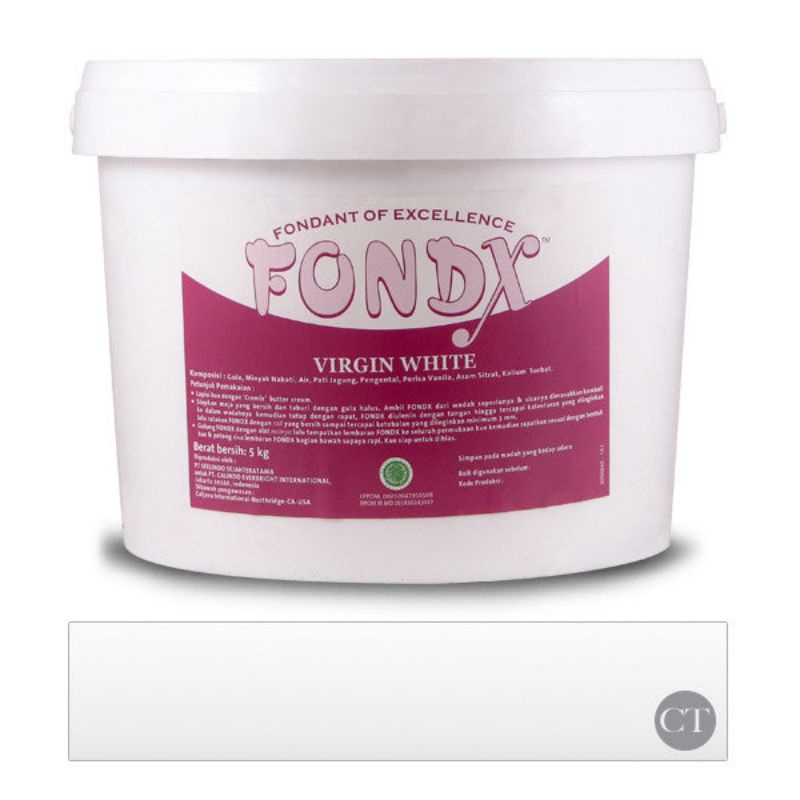 

Fondx icing dekorasi fondant repack 250 gram