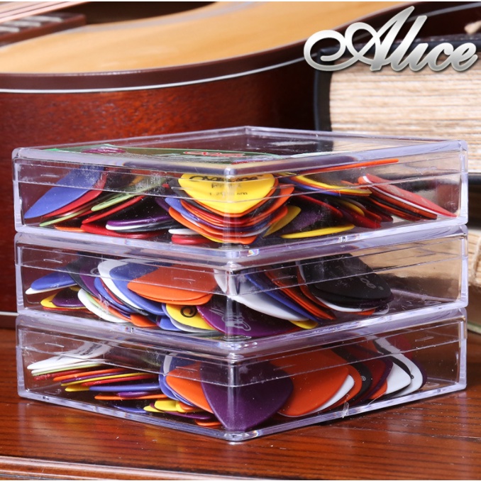 Pick Alice Original Pik Gitar Ukuran 0.46 0.71 0.81 0.96 1.2 1.5 mm