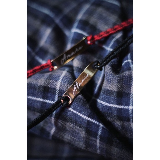 GELANG CUSTOM - gelang couple ,gelang nama ,couple ,custom