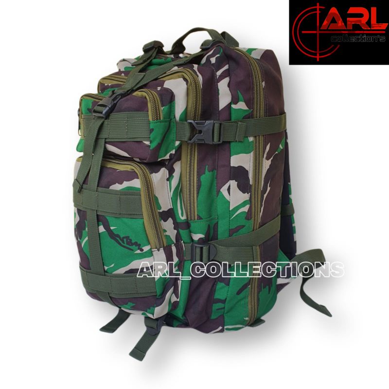 TAS RANSEL LEBANON LORENG MALPINAS TNI - TAS GENDONG ARMY - TAS PUNGGUNG LORENG TNI