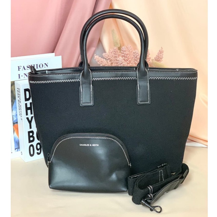 [COD] TAS WANITA CK809 KANVAS DOUBLE HANDLE TOTE BAG PREMIUM | TOTE BAG IMPORT WANITA | TAS WANITA T
