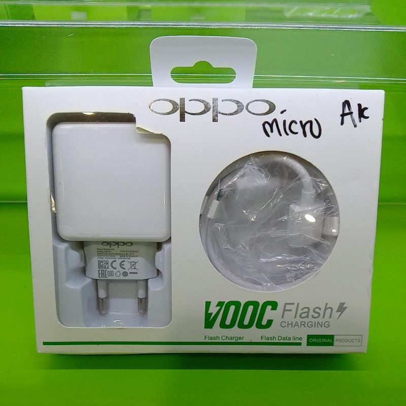 Charger ORIGINAL OPPO SUPPORT VOOC kabel Micro /v8 android