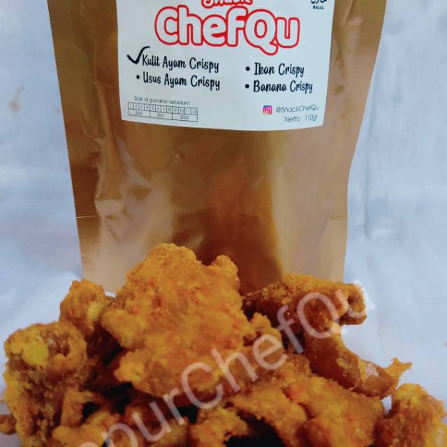 

kripik kulit ayam crispy
