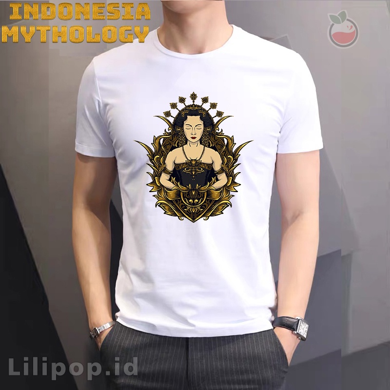 Lilipop Kaos Pria Adat Bali NKRI Baju Distro Basic Tshirt Kasual