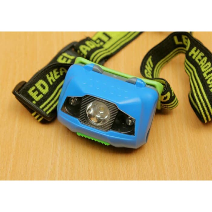 Senter Kepala / Headlamp LED Mitsuyama MS-334 (Baterai) Anti Air