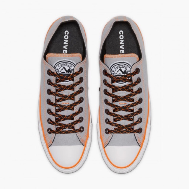 grey orange converse