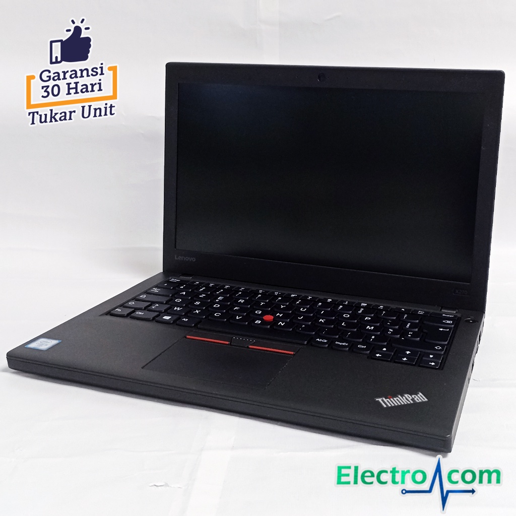 Lenovo Thinkpad X270 Core i5 Gen7 RAM 16GB SSD 512GB Ultrabook Mulus