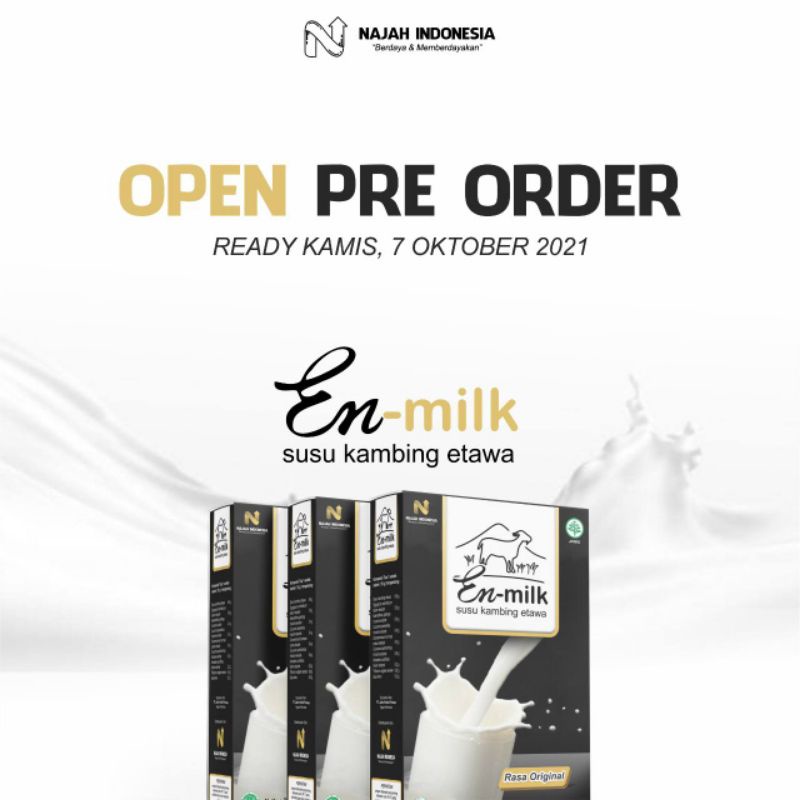 EN-MILK SUSU KAMBING ETAWA BUBUK 200g