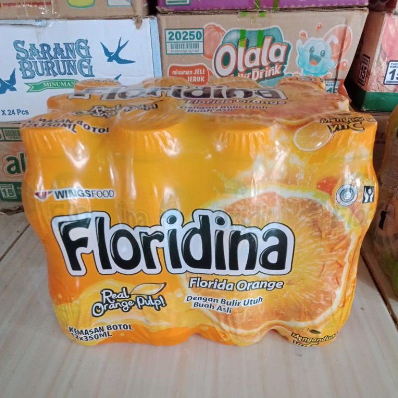 

Floridina Real Orange Pulpi 1 lusin 12x350 ml