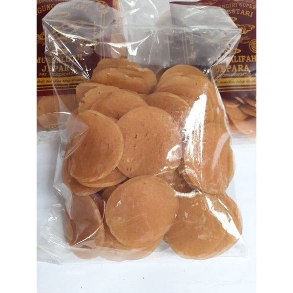 

kerupuk tengiri super cap coklat