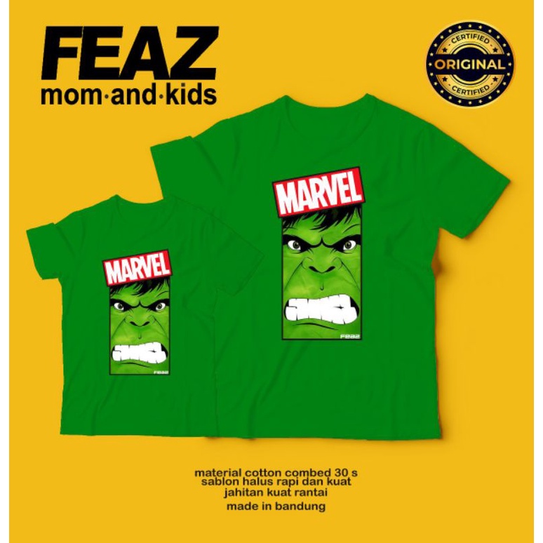 KAOS ANAK DAN DEWASA MARVEL