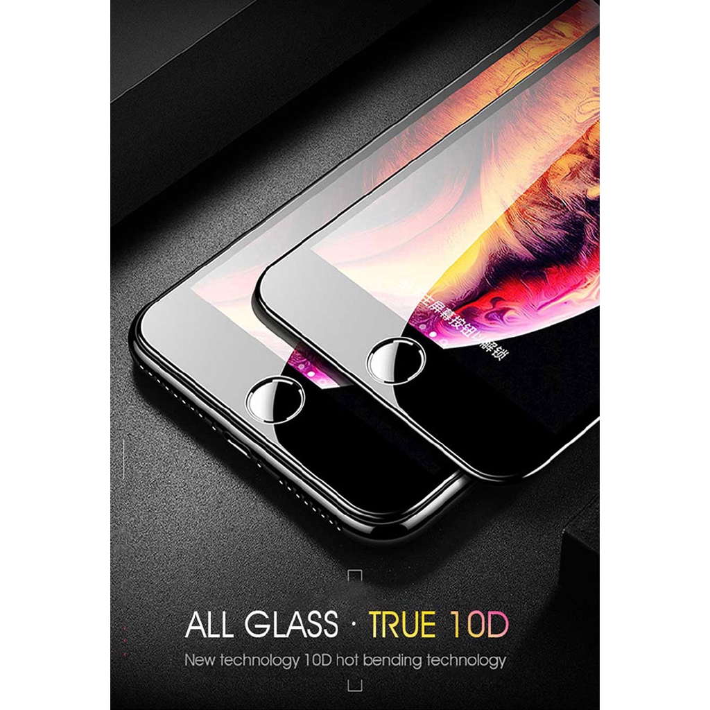 Pelindung Layar Tempered Glass 9H Bening Transparan untuk Apple iphone 7
