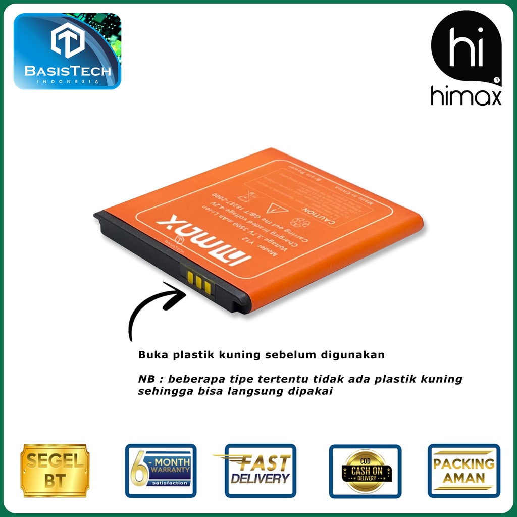 BATERAI HIMAX M2 Y12 - ORI99 BEST QUALITY