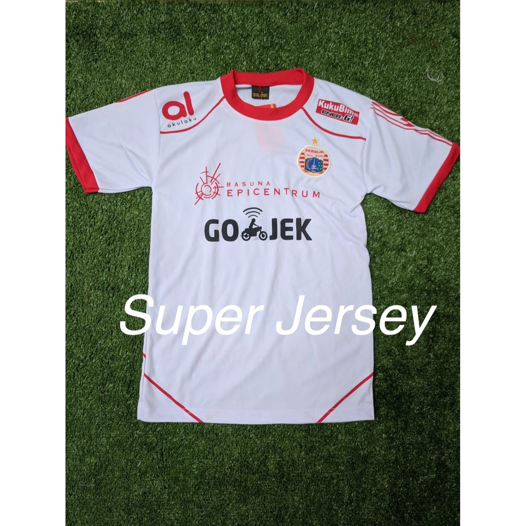 terbaru PUTIH jersey persija away liga 1 indonesia LOKAL 2018 2019
