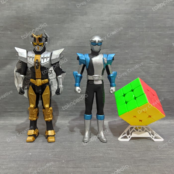 Action Figure RHS Sofubi Stag Buster GoBuster Power Ranger Soft Vinyl