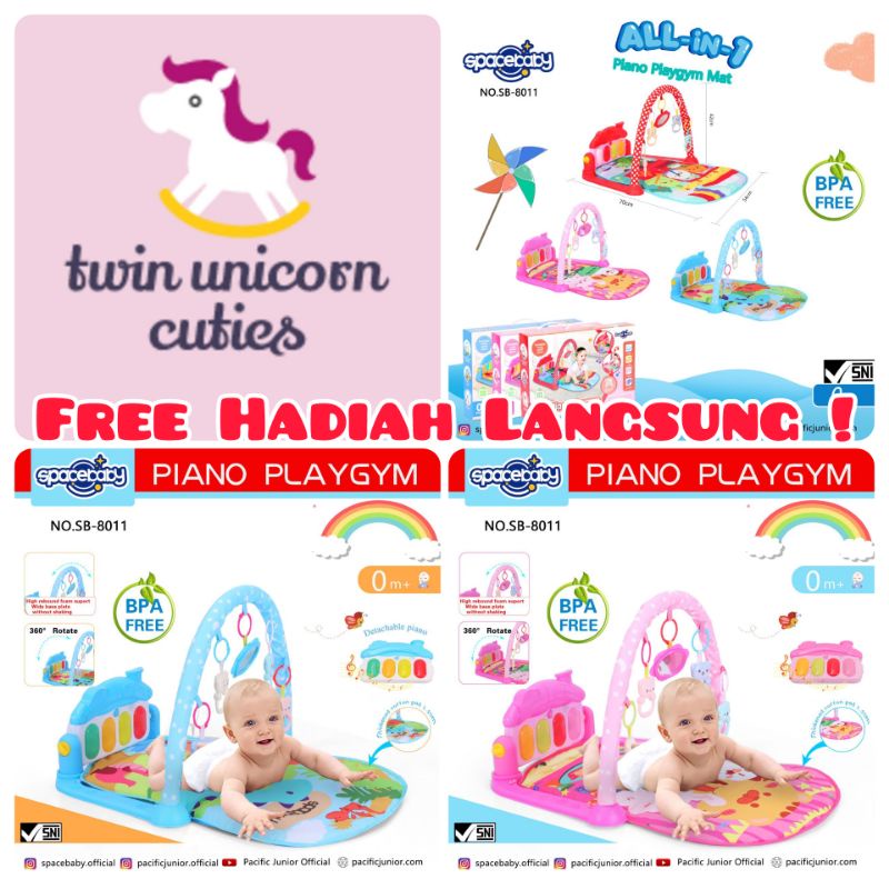 SPACEBABY PIANO PLAYGYM SB-8011