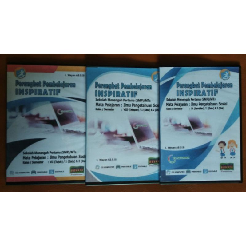 cd rpp K13 INSFIRATIF Mapel IPS VII VIII IX 7 8 9 SMP MTS SMPN revisi Terbaru