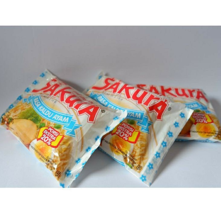 

[ISI 5 PCS] Sakura Mie Instan 50+10 gr